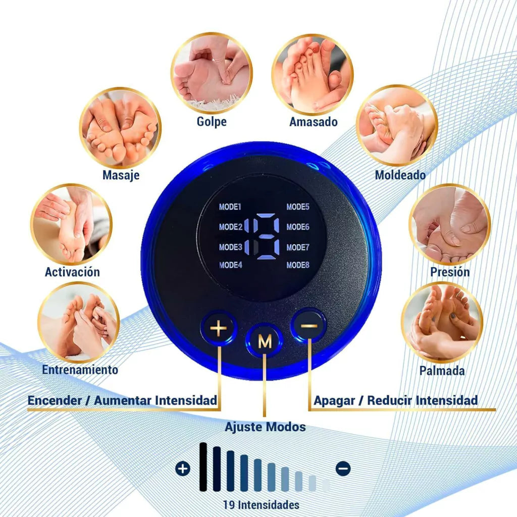 Masajeador Eléctrico Para Pies | Neuropatía