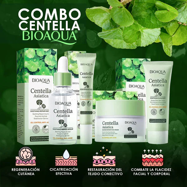 Kit de Lujo Control Acné | BIOAQUA Centella Asiática