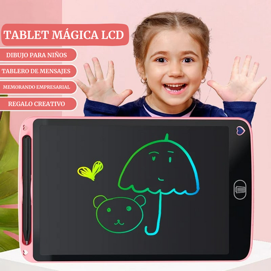 Tablet LCD 10": Estimula la Creatividad de tus hijos. +🎁LÁPIZ INFINITO DE REGALO🎁