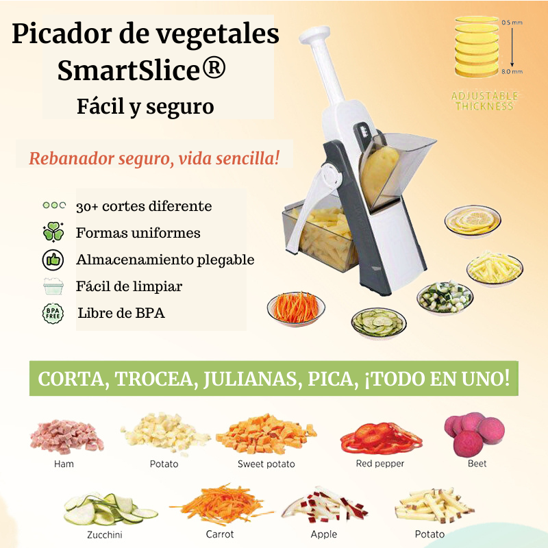 Picador SmartSlice®: Nunca fue tan Fácil Cocinar en Casa.