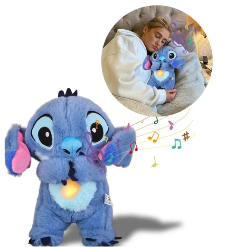 Peluche de Stitch Con Respiración | Relajante | Alivia El Estrés